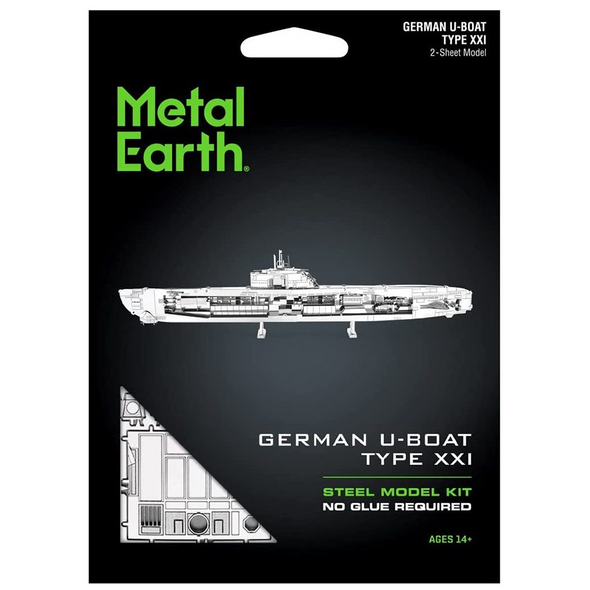 Metal Earth Model Kit - German U-Boat Type XXI