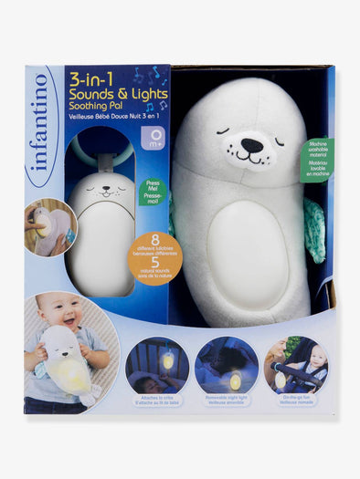 3-in-1 Sounds and Lights Soothing Pal
