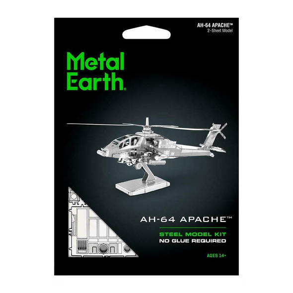 Metal Earth Model Kit - AH-64 Apache