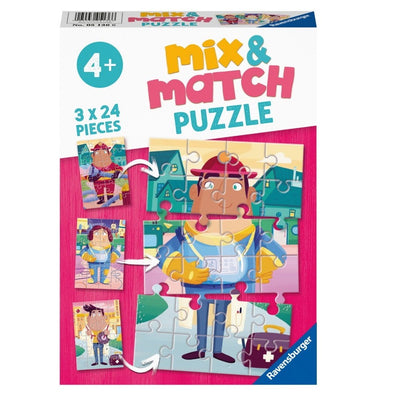 Mix and Match Puzzle - Job Swap