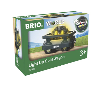Light Up Gold Wagon 33896
