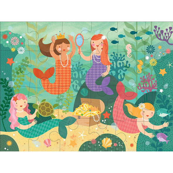24 pc Floor Puzzle -Mermaid Friends