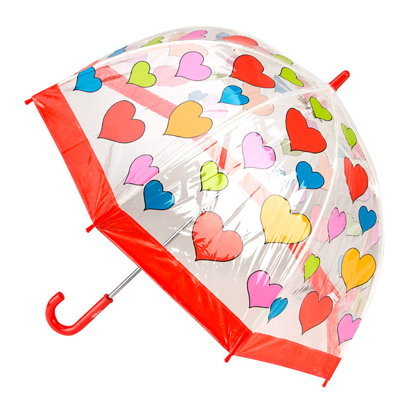 Kids Birdcage Umbrella - Hearts