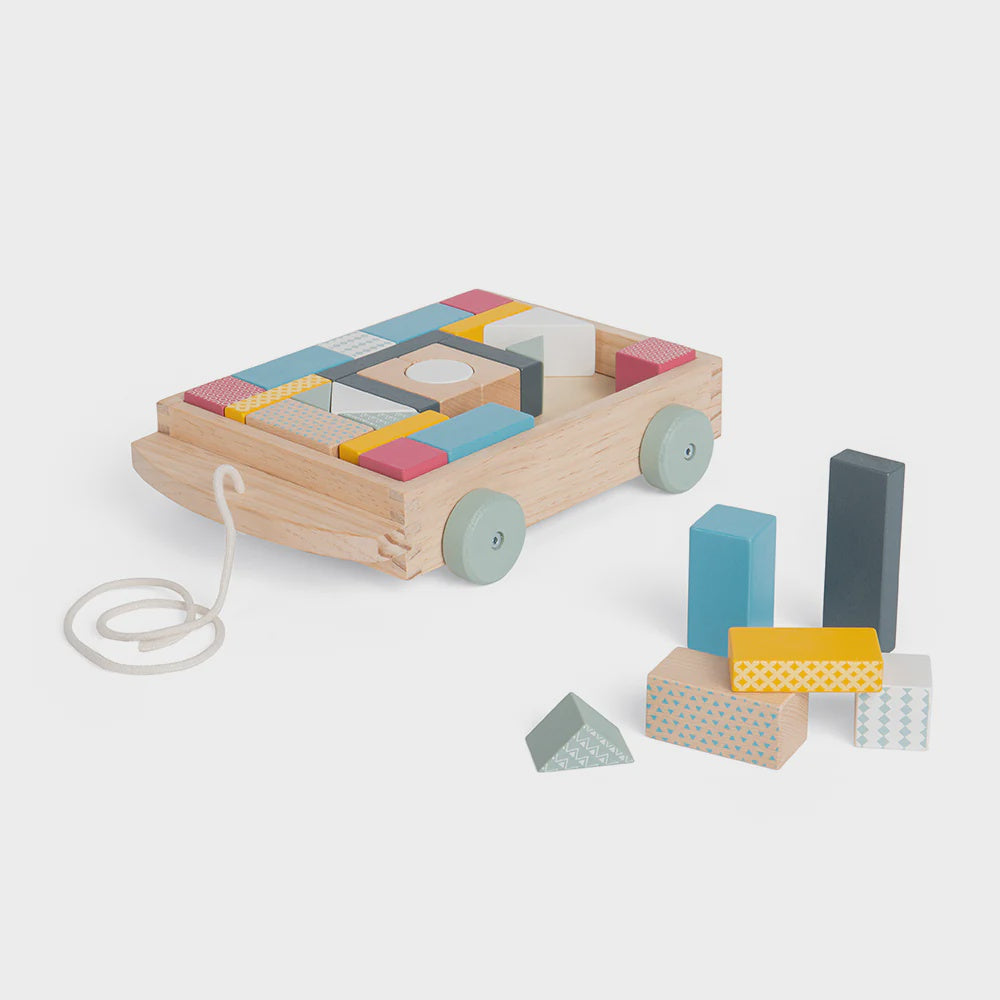 Pull-along Brick Cart