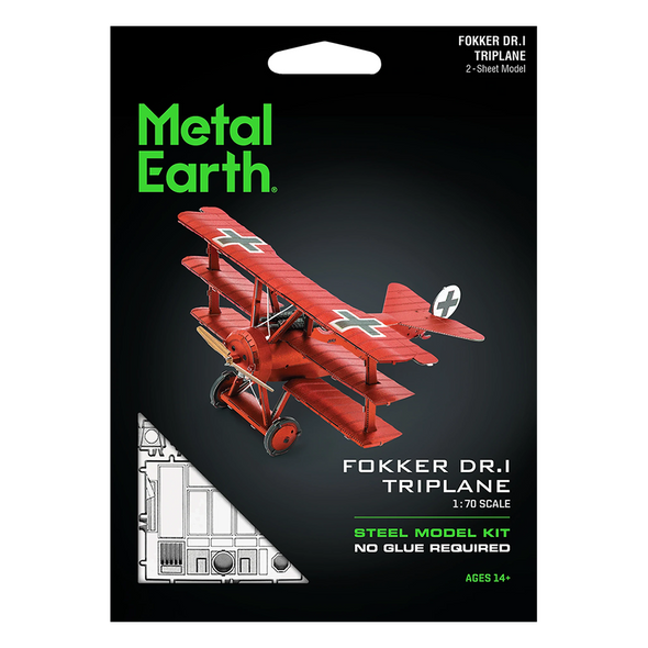 Metal Earth Model Kit - Fokker Dr. I Triplane