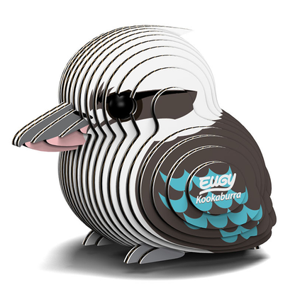3D Cardboard Model Kit - Kookaburra
