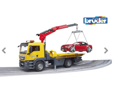 MAN TGS Flat Top Tow Truck with Roadster