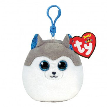 Squishy Beanie Clip - Slush the Husky