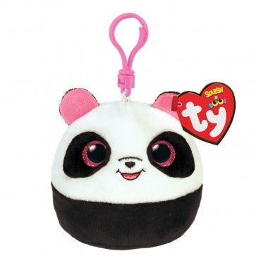 Squishy Beanie Clip - Bamboo the Panda