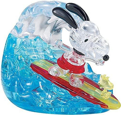 41 pc Crystal Puzzle - Peanuts Collection Snoopy Surfing