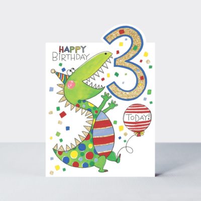 Birthday Card - Age Blue (Cherry on Top)
