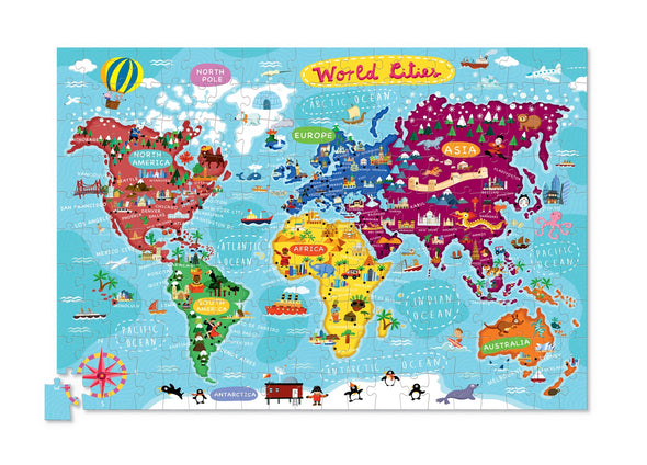 Puzzle + Poster 200 pc - World Cities