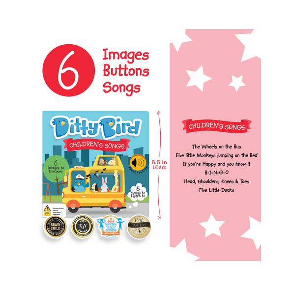 Ditty Bird Book - Children's Songs