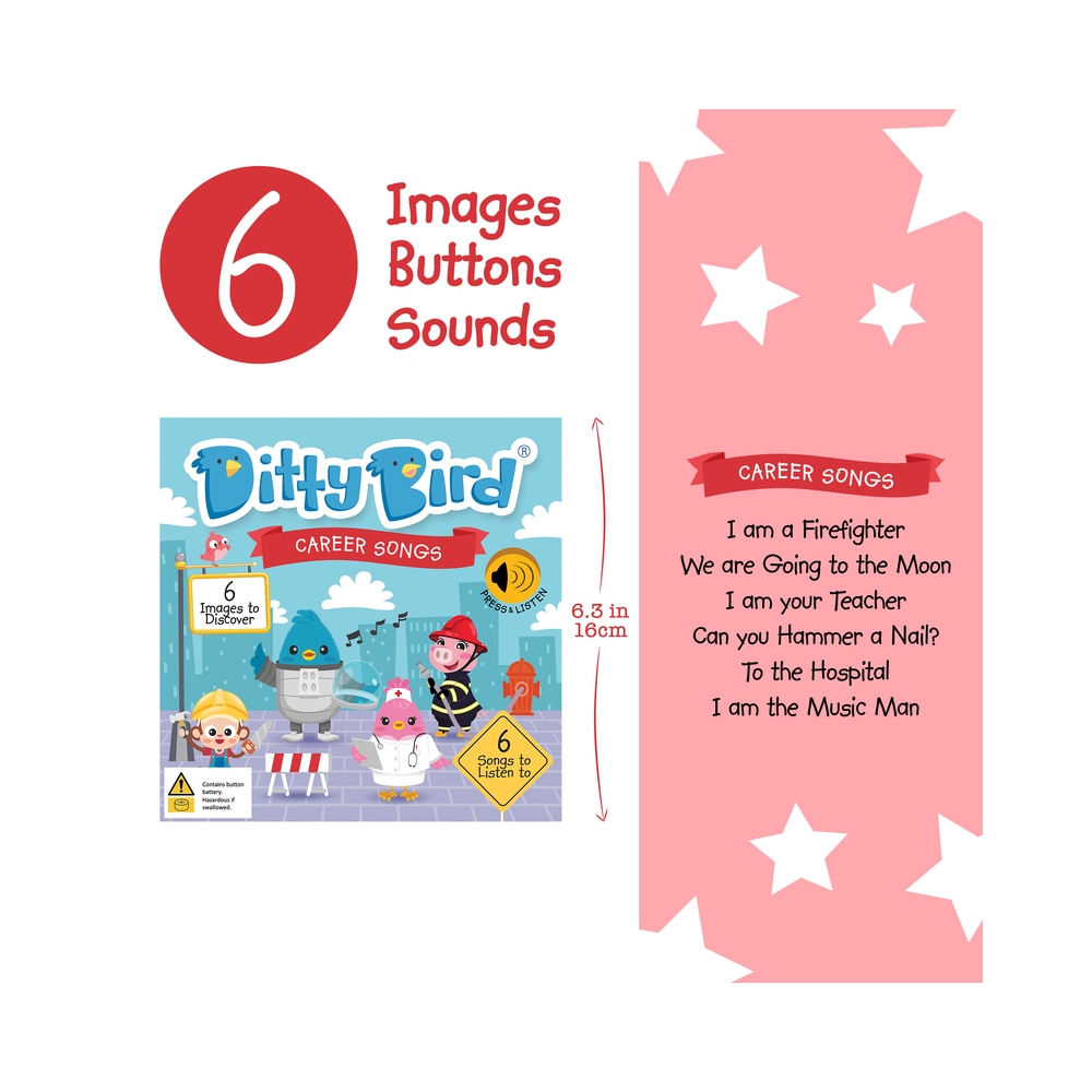 Ditty Bird Book - Career Songs