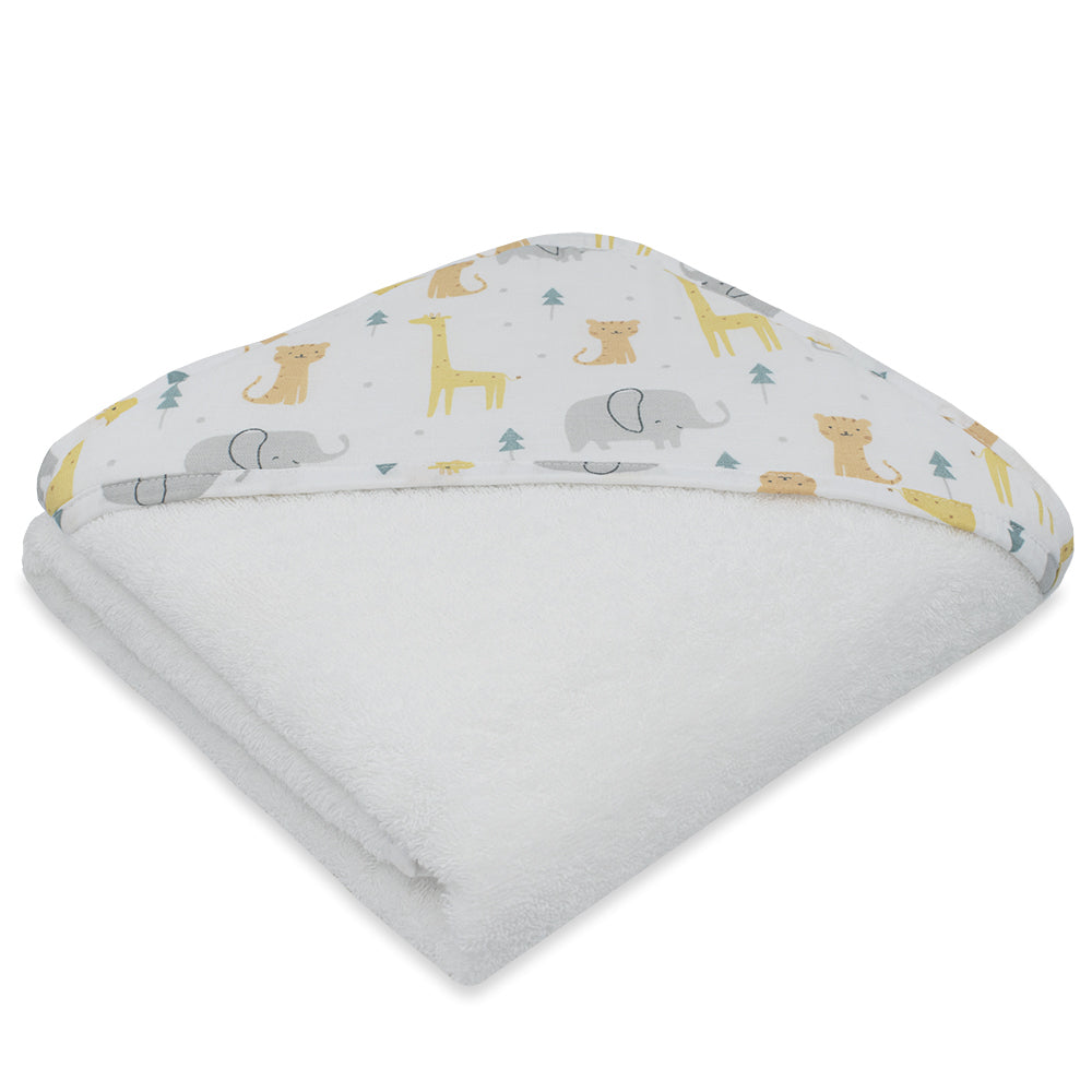 Baby Muslin Hooded Towel