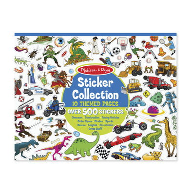 Sticker Collection - Dinosaurs, Vehicles, Space & more