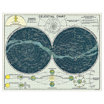 1000 pc Vintage Puzzle - Celestial