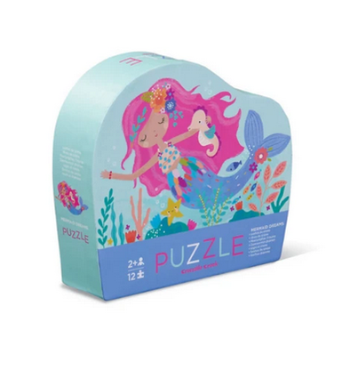 12 pc Mini Puzzle - Mermaid Dreams
