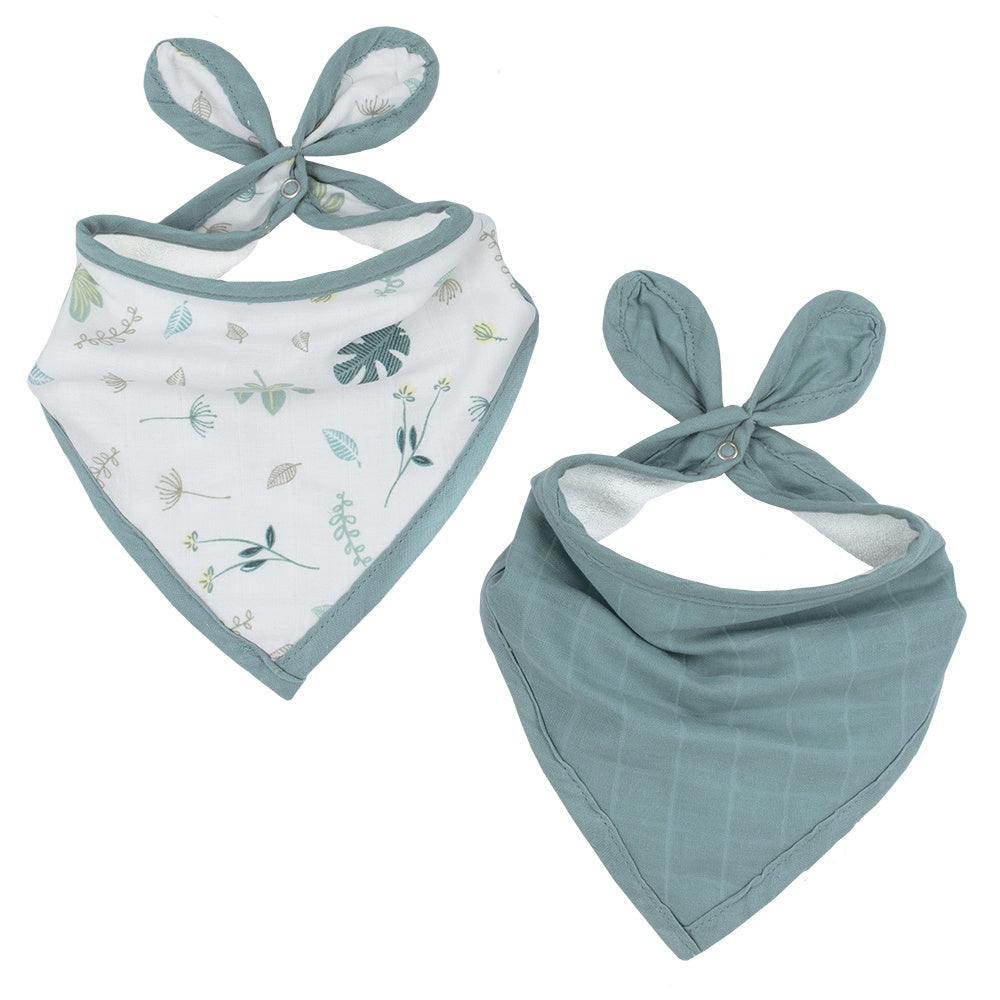 Organic Cotton 2pk Bandana Bibs