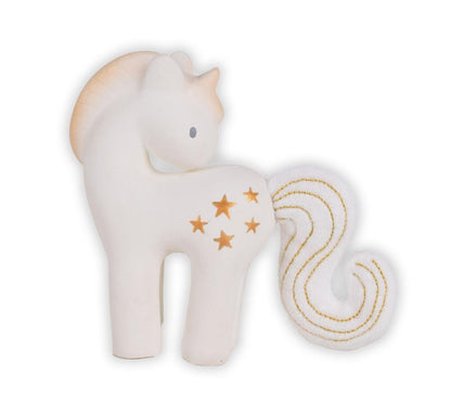Fairytales Unicorn Rattle with Crinkle Tail