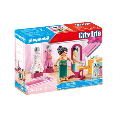 Playmobil City Life - Fashion Boutique Gift Set 70677