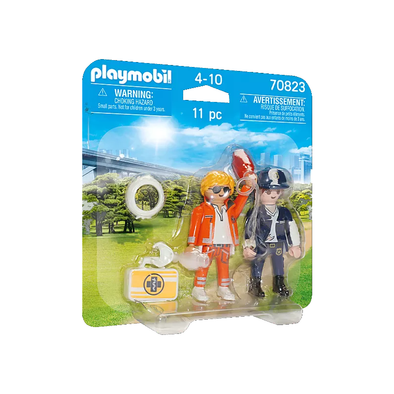 Playmobil Emergency Doctor and Policewoman 70823