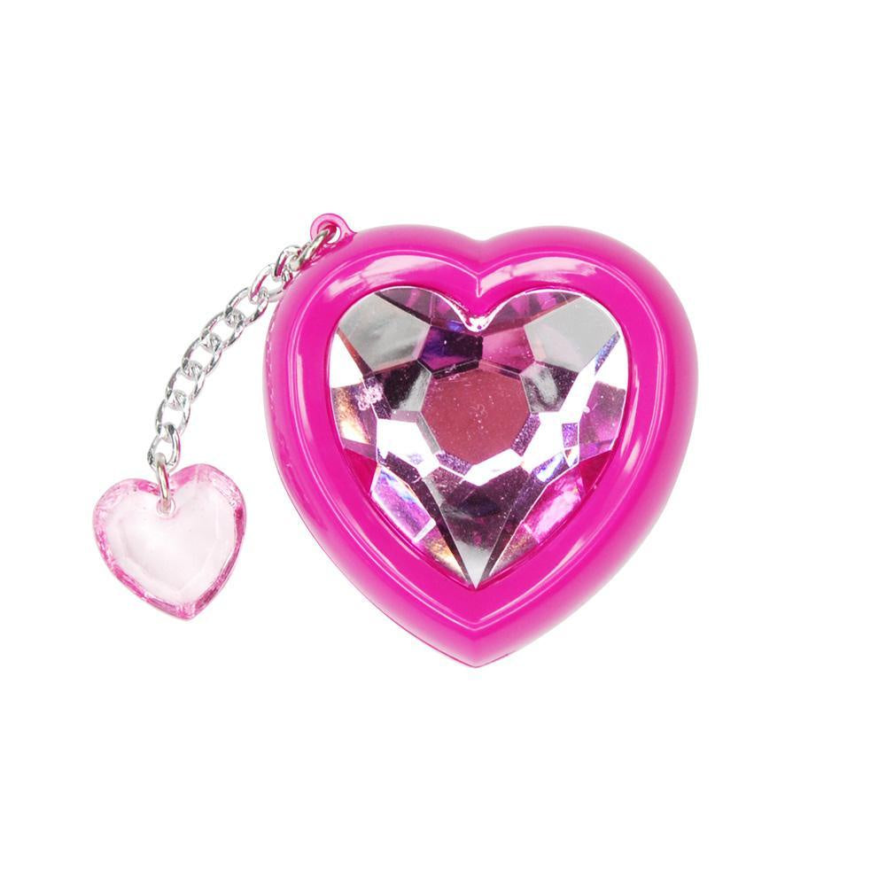 Heart Charm Shimmer Lip Gloss Compact