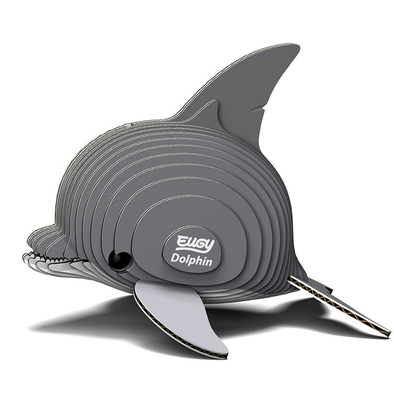 3D Cardboard Model Kit - Dolphin