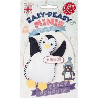 Easy Peasy Mini Sewing Kit Percy the Penguin