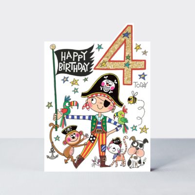 Birthday Card - Age Blue (Cherry on Top)