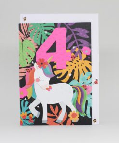 Birthday Card - Age Pink (Wildlings)