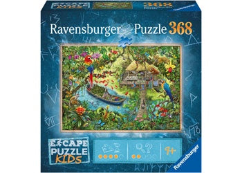 368 pc Escape Puzzle (Kids) - Jungle Journey