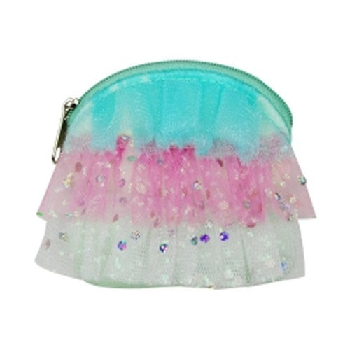 Purse - sequins with zip