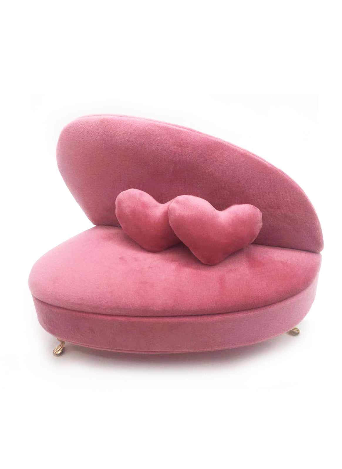 Jewellery Box -  Two Hearts Sofa - Softly Pink