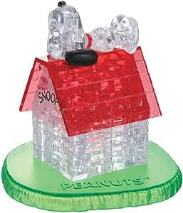 50 pc Crystal Puzzle - Peanuts Collection Snoopy & House