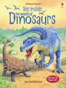 Usborne Flap Book - See Inside The World Of Dinosaurs