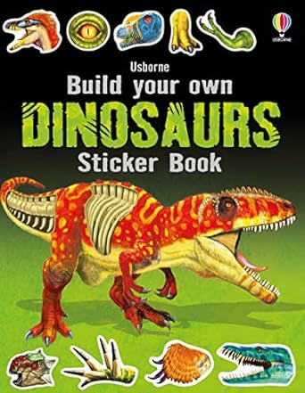 Build your own Dinosaurs sticker book