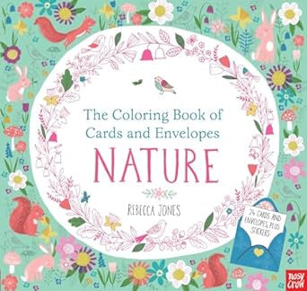 The Colouring Book of Cards and Envelopes Nature