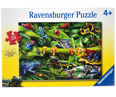 35 pc Puzzle - Amazing Amphibians