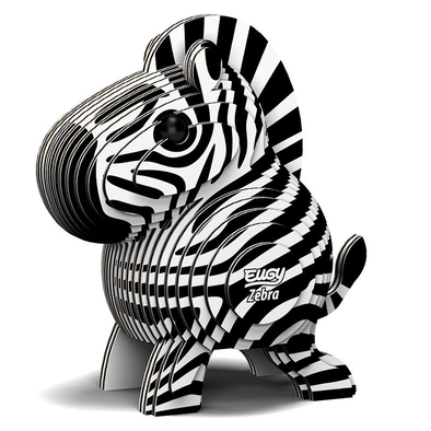3D Cardboard Model Kit - Zebra