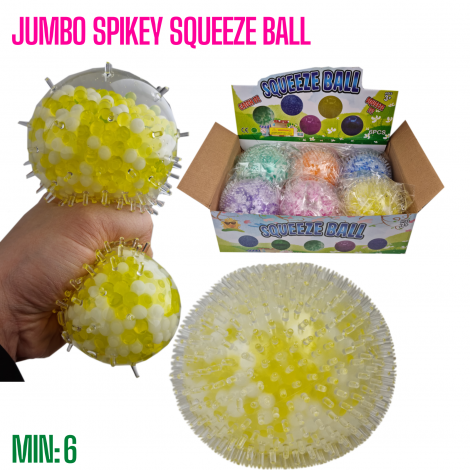 Jumbo Spiky Squeeze Ball