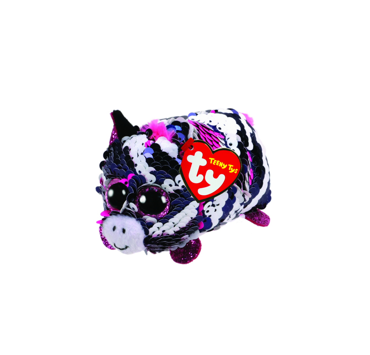 Teeny Zoey Zebra Plush 6cm)