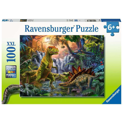 100 pc Puzzle - Dinosaur Oasis