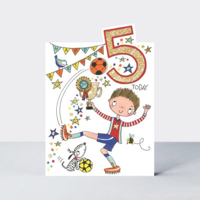 Birthday Card - Age Blue (Cherry on Top)