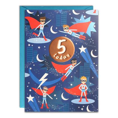 Birthday Card - Age Blue