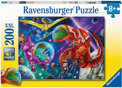 200 pc Puzzle - Space Dinosaurs