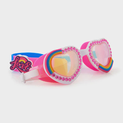 Swim Goggles All You Need Is Love - Rainbow Love