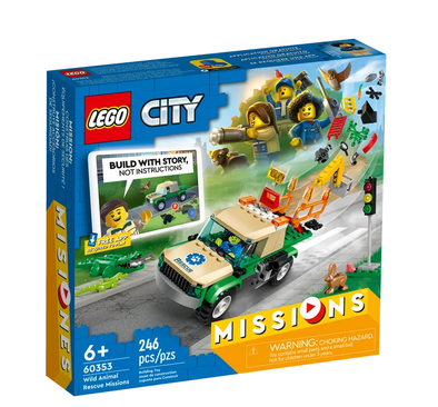 Lego City - 60353 Wild Animals Rescue Mission