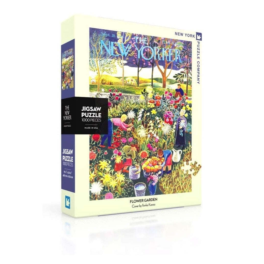 1000 pc New Yorker - Flower Garden
