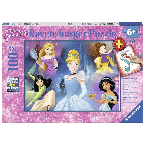 100 pc Puzzle - Disney Charming Princesses
